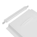 12in Rv Screen Door Slider White Durable Panel Entry Replacement For Cargo Trailer And Motor Home