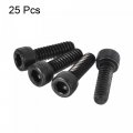Uxcell 10-24x5 8 Hex Socket Head Cap Screw Bolts 12 9 Grade Alloy Steel 25pcs