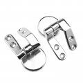 Zinc Alloy Finished Replacement Universal Wc Hinge For Mdf Wooden Toilet Seat Resin Cover 