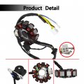 Waltyotur 11 Pole Coils Magneto Stator Ac 6 Coil Replacement For Gy6 150cc 125cc Engine Chinese Moped Scooter Atv Quad 4