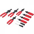 Biltek 11pc Snap Ring Plier Set Mechanic Pro Circlips W Case Car Truck Motorcycle New 11-pc Pliers Mechanics Auto Tool Internal