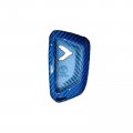 Real Carbon Fiber Key Fob Case Cover Compatible With Corvette C8 Stingray 2020 2021 2022 Remote Shell For Car Protection Blue 