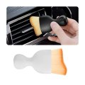 Blilo Car Interior Detailing Brush Auto Soft Hair Cleaning Brushes Curved Dirt Dust Collectors Removal Tool For Dashboard Air 