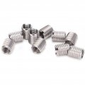 M10 To M8 Thread Reducer 10pcs Insert Nut Repair Sleeve Threaded Bushing Screw Reducing Conversion Tool