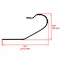 Caltric Right Skid Runner Compatible With Husqvarna 532136320 50 Deck New