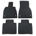 Secos 4pcs Replacement Black Velour Front Rear Floor Mats Carpet For Mercedes-benz Eqs Sedan V297 2022 2023 2024 2025 
