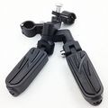1 Highway Radical Flame Foot Pegs Clamps For Triumph Suzuki Vl1500 Vl800 Vz800 B00ywbux0k 