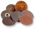 3m Roloc 28052 D F Disc Tr 361f 3 In 6 Holes 80 Yf-weight Aluminum Oxide Coating Cut Cutting Angle Flute Brown Pack Of 50