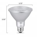 Feit Electric Par30 Led Light Bulb Short Neck Dimmable 750 Lumen 22 Year Lifespan 3000k Bright White Spotlight E26 Medium Screw