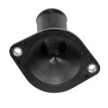 Coolant Thermostat Housing For Toyota Yaris 2006 2019 Black Plastic 50 Degrees Neck Angle 0 28 In Mounting Hole 1 Outside 