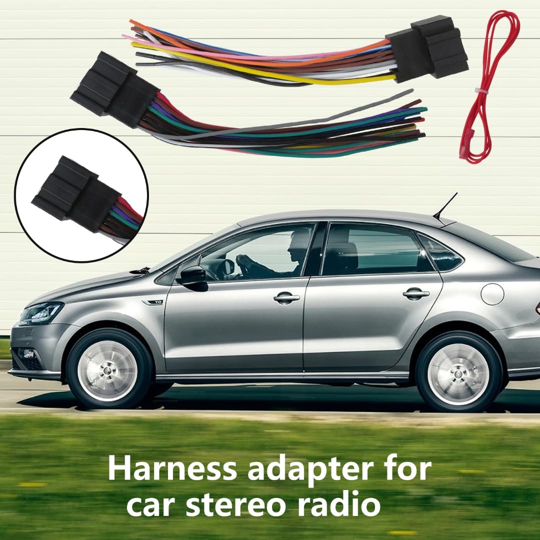 Car Stereo Radio Wiring Harness Adapter Replacement Compatible For Buick Enclave 2008-2012