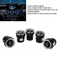 Air Vent Interior Light 5pcs 3 Color Front Led Ambient Kit Replacement For Mercedesbenz C Glcclass W205 X253 20152018
