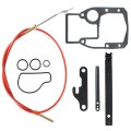 Lower Shift Cable Kit Replacement For Cobra 987661 18-2245 21715 27-00475 Automotive Starter Parts Repair Kits 