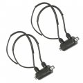Waltyotur Motorcycle 2pcs Ignition Coils Replacement For Honda Shadow Vt750c 750 1983 Vt800c 800 1988 30510-me9-013