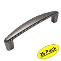 Cosmas 4111wn Weathered Nickel Rope Scroll Cabinet Hardware Handle Pull 3-3 4 Inch 96mm Hole Centers 25 Pack 