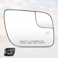 2011-2017 Ford Explorer Passenger Right Heated Side View Mirror Glass With Rear Holder Replace Bb5z17k707a