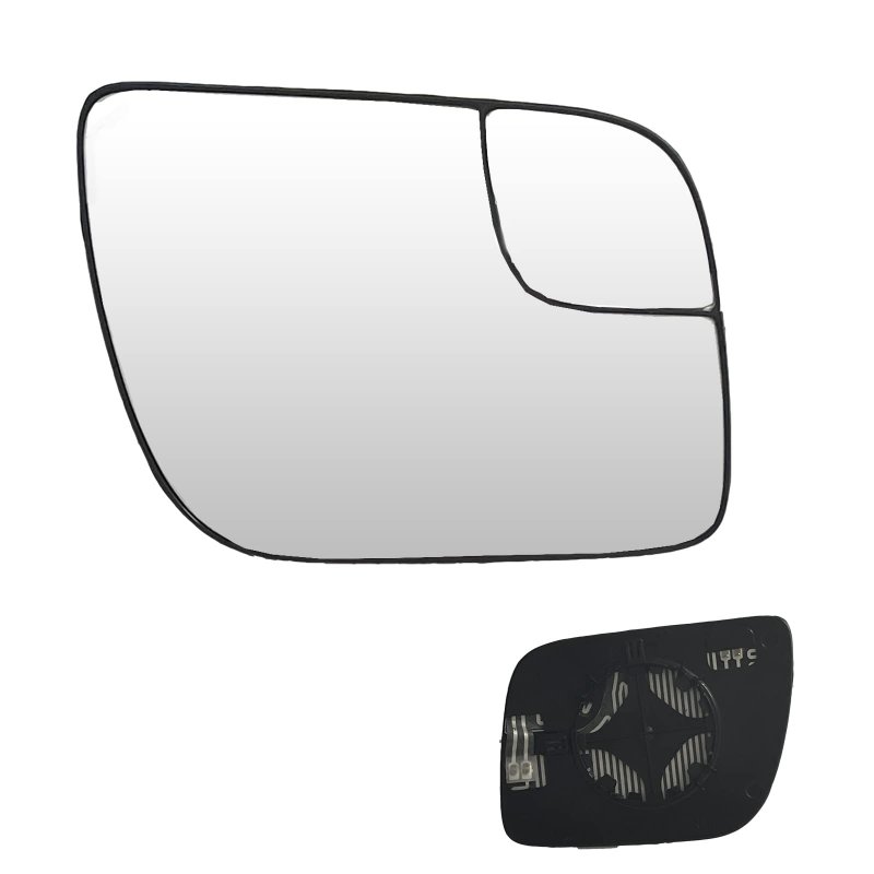 2011-2017 Ford Explorer Passenger Right Heated Side View Mirror Glass With Rear Holder Replace Bb5z17k707a