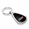 Ipick Image Black Dome Chrome Metal Teardrop Logo Key Chain Official Licensed For Chevrolet Camaro Ss