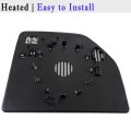 Driver Side Heated Upper Mirror Glass For 2015 2022 Ford F150 F250 F350 F450 F550 Super Duty Truck Left Towing Fl3z17k707t