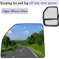 Driver Side Heated Upper Mirror Glass For 2015 2022 Ford F150 F250 F350 F450 F550 Super Duty Truck Left Towing Fl3z17k707t