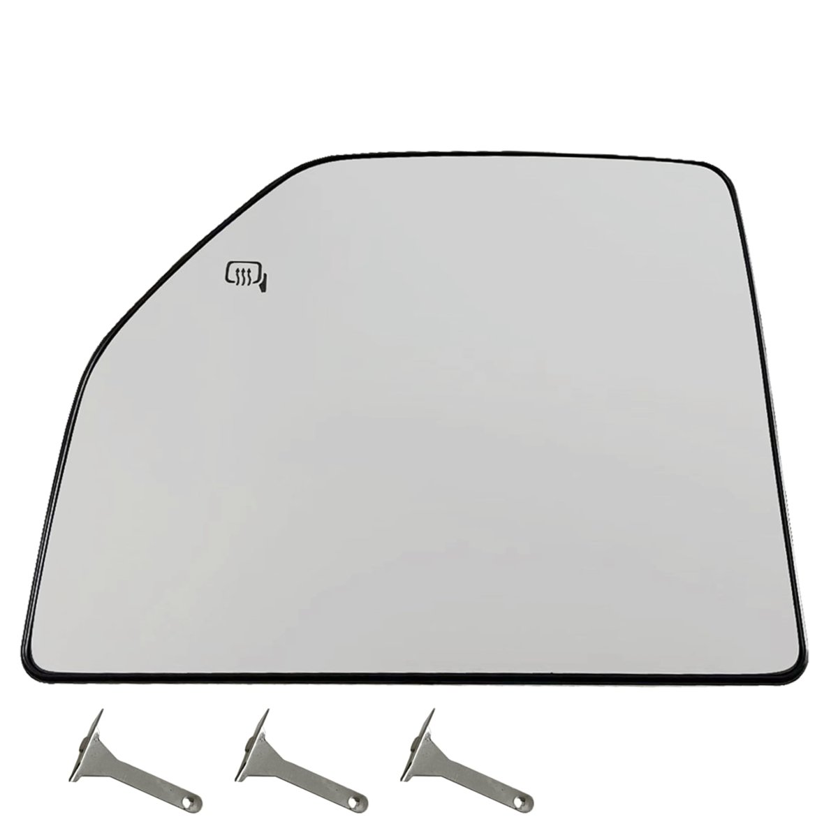 Driver Side Heated Upper Mirror Glass For 2015 2022 Ford F150 F250 F350 F450 F550 Super Duty Truck Left Towing Fl3z17k707t