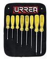 Urrea 9600d Amber Handle Screwdriver Set 8-piece 