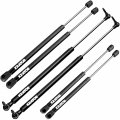 6pcs 4699 4048 4528 Replacement Hood Liftgate Rear Window Lift Supports Gas Strut Prop Arms Spring Shocks Lid Support Force