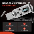 A-premium A C Expansion Valve Compatible With Porsche 911 1999-2013 Boxster 1997-2012 Cayman 2006-2012