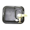 Exterior Door Handle Pair Front Driver And Passenger Side For Jeep Wrangler Yj 1990 1991 1992 1993 1994 1995 Smooth Black 