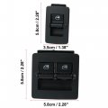 X Autohaux Power Window Master Switch Driver Side And Front Passenger Control Set No 1c0959855 1c0959527 1c0959855a01c