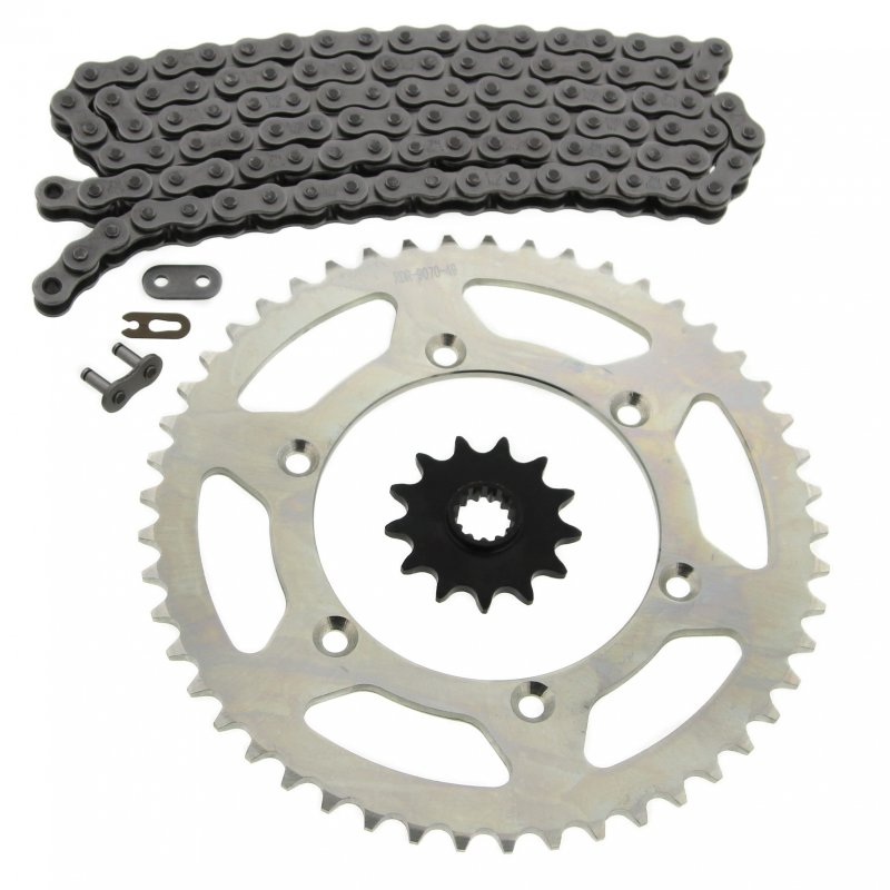 Non O Ring Chain And Sprocket Kit For Suzuki Rm250 1990 To 1996 2001 2003 Steel Front Rear Sprockets 13 49 114l