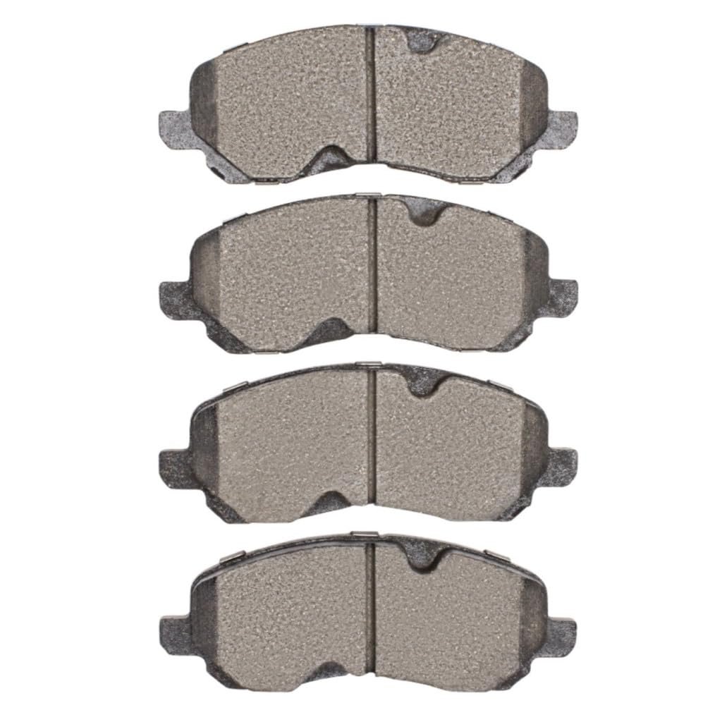 Brake Pads For Dodge Avenger 2008 To 2014 Front Mechanical Pad Wear Sensor 5 70 Inner Width 0 62 Thickness 2 17 In Outer Height