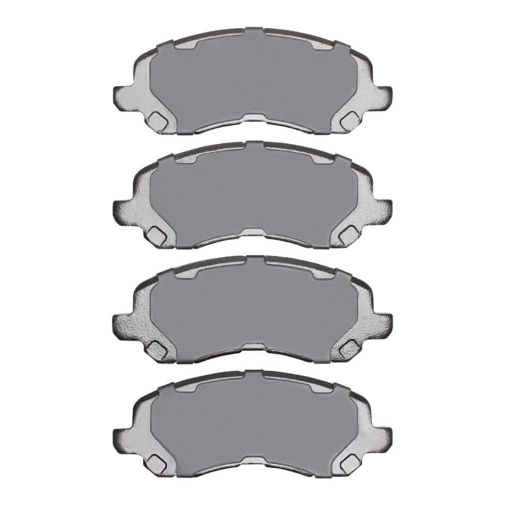 Brake Pads For Dodge Avenger 2008 To 2014 Front Mechanical Pad Wear Sensor 5 70 Inner Width 0 62 Thickness 2 17 In Outer Height