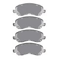 Brake Pads For Dodge Avenger 2008 To 2014 Front Mechanical Pad Wear Sensor 5 70 Inner Width 0 62 Thickness 2 17 In Outer Height
