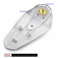 Topteng Motorcycle Rear Seat Cowl Passenger Pillion Fairing Tail Cover For Kawasaki Ninja 400 2018-2021 Abs