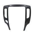 Carbon Fiber Style Central Control Navigation Frame Cover Trim For Nissan 370z 2009 2020 Center Console Txtz09 