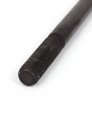 Uxcell M10x230mm 12 9 Alloy Steel Hex Socket Screws Partially Threaded Bolt Black 3pcs