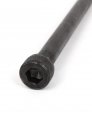 Uxcell M10x230mm 12 9 Alloy Steel Hex Socket Screws Partially Threaded Bolt Black 3pcs