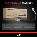 A-premium Rear Driver Brake Hydraulic Hose Compatible With Chevy And Gmc Models Silverado 2500 3500 Sierra 2007-2010 Suburban