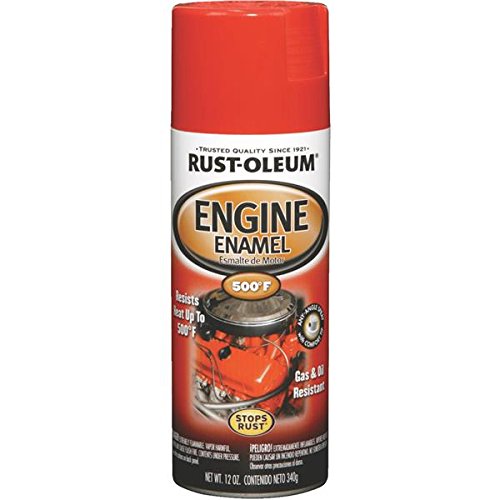 Rust-oleum 248948 Automotive 12-ounce 500 Degree Engine Enamel Spray ...