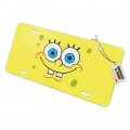 Graphics More Spongebob Smiling Face Novelty Metal Vanity Tag License Plate