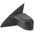 Ford Fusion 2011 2012 Door Mirror Driver Side Textured Black Power Heated Non-folding With Puddle Light Blind Spot Glass
