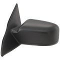 Ford Fusion 2011 2012 Door Mirror Driver Side Textured Black Power Heated Non-folding With Puddle Light Blind Spot Glass 