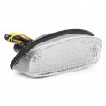 Mallofusa Motorcycle Led Tail Light Integrated Turn Signal Brake Taillight Compatible For Suzuki Gsx650f 2008-2009 Gs500f