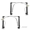 A-premium Power Window Regulator Without Motor Compatible With Mini Cooper 2005-2008 Convertible 2005-2005 Hatchback Front