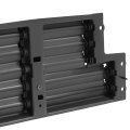 Radiator Air Shutter For 2019-2021 Silverado 1500 Gmc Sierra Extended Cab Denali Crew 2 7l And 3 0l Active Grille Plastic