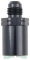 491989-bl Line Feed Side Adapter Fitting 3 8 In Size -6 X Lt -1 Fi Black Aluminum Machined Automotive Hose 