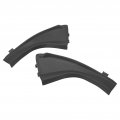 Front Wiper Side Cowl Extension Cover Black Professional Exquisite Appearance Dustproof 53866 42012 2pcs For Rav4 2006 To 2012