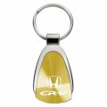 Au-tomotive Gold Teardrop Key Chain For Honda Cr-v Gold
