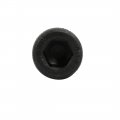 Uxcella 5pcs M6x25mm 12 9 Grade Hex Socket Cap Left Hand Thread Screw Bolt Black